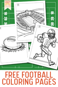 free football coloring pages