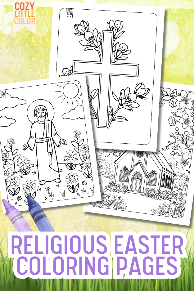 Religious Easter Coloring Pages