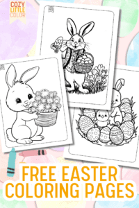 Easter Bunny Coloring Pages