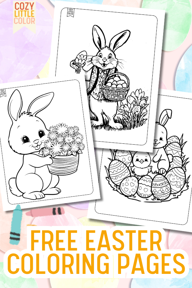 Easter Bunny Coloring Pages