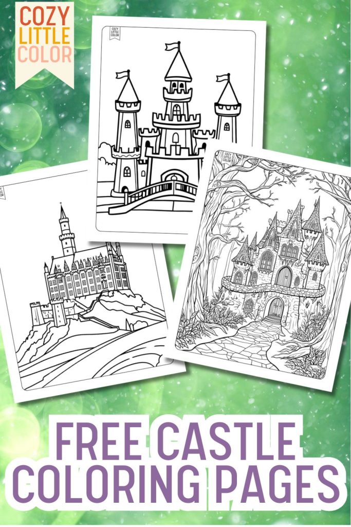 Free Castle Coloring Pages